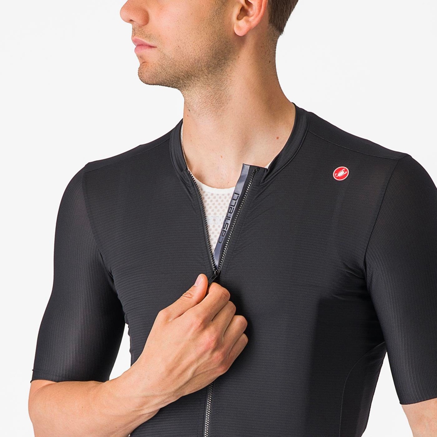 Castelli ESPRESSO Jersey Heren Zwart Donkergrijs | JFR378546