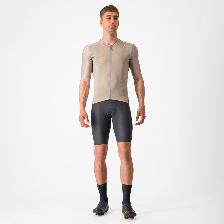 Castelli ESPRESSO Jersey Heren Zwart | VAX956320