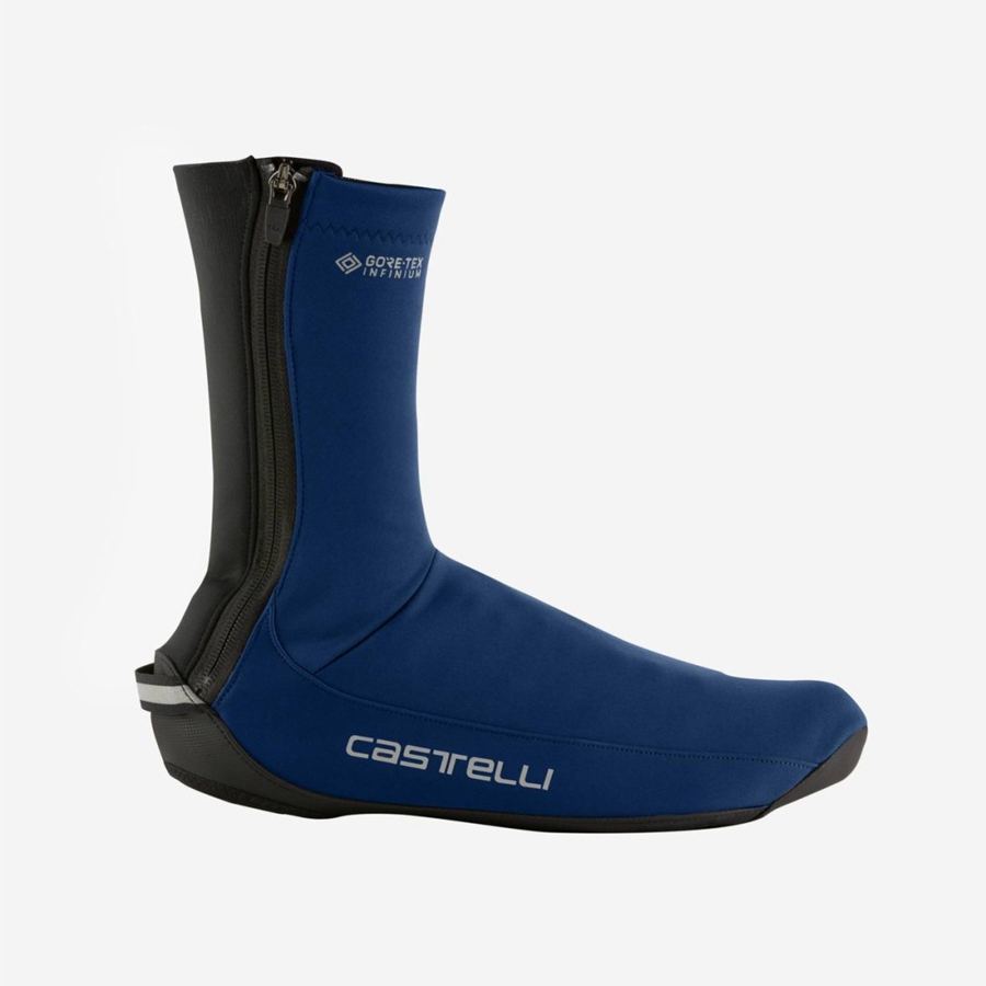 Castelli ESPRESSO Overschoenen Heren Blauw | KRU163098