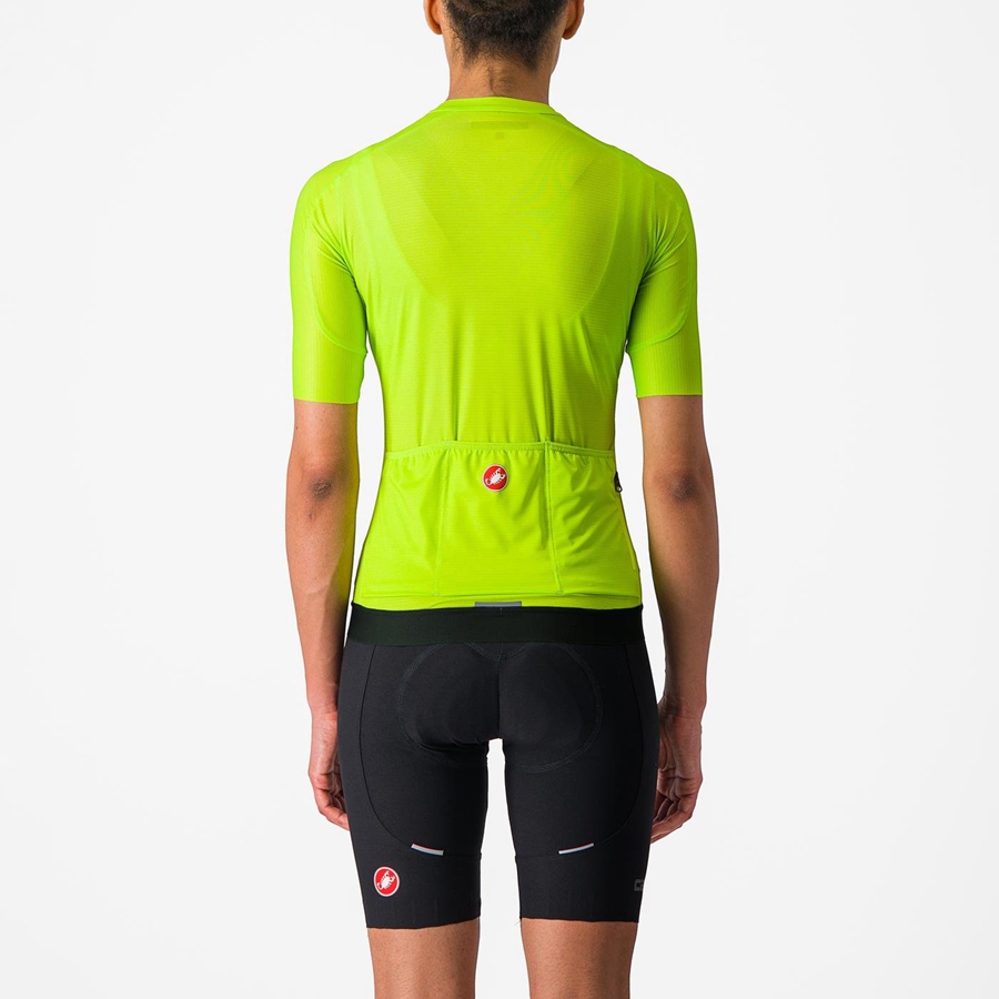 Castelli ESPRESSO W Jersey Dames Lichtgroen Diepgroen | TGC321784