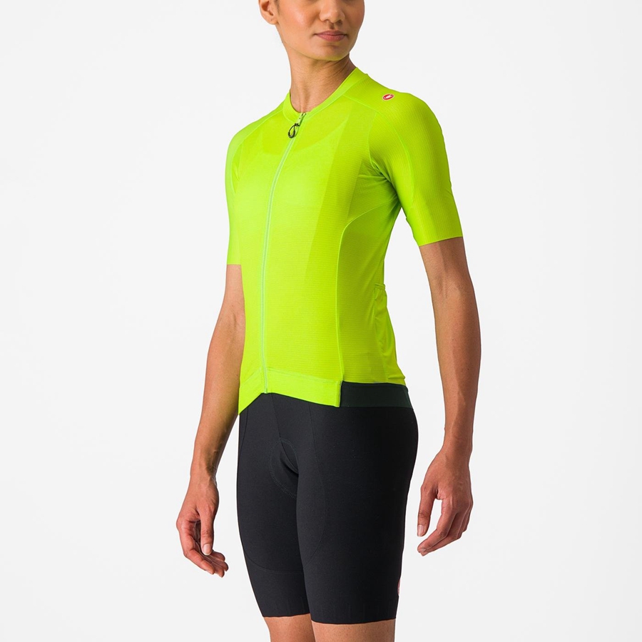 Castelli ESPRESSO W Jersey Dames Lichtgroen Diepgroen | TGC321784