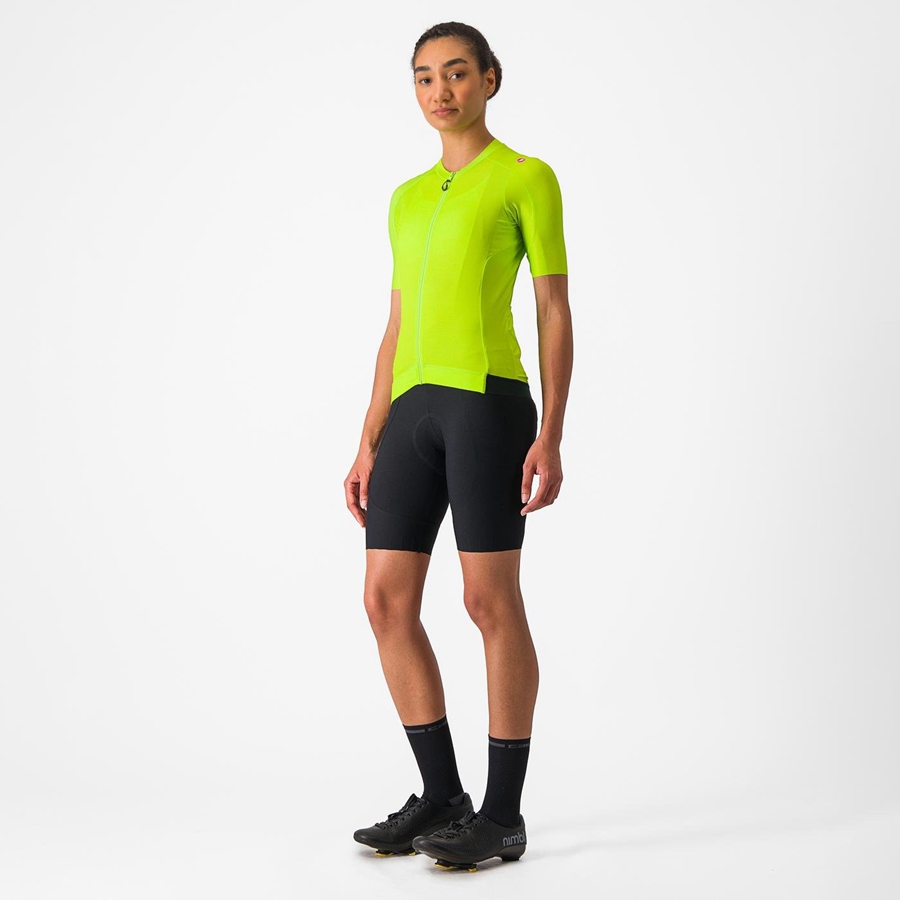 Castelli ESPRESSO W Jersey Dames Lichtgroen Diepgroen | TGC321784