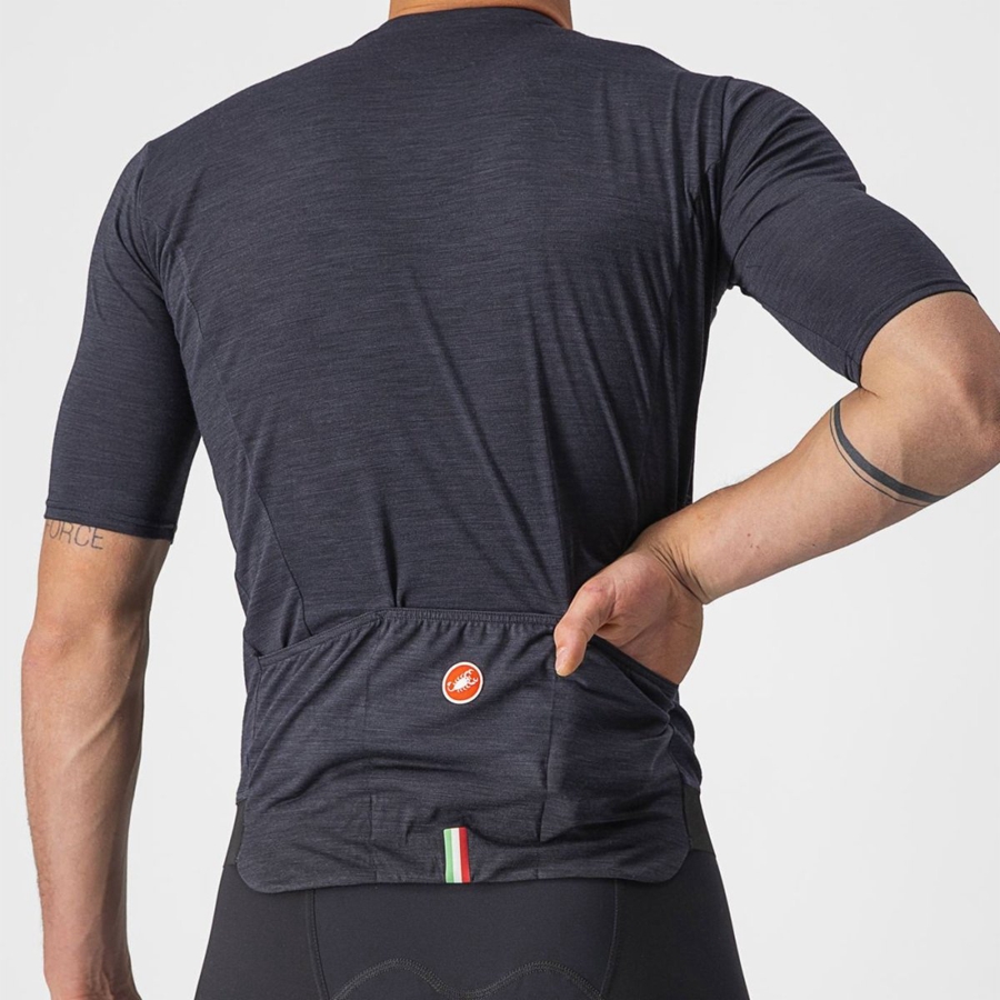 Castelli ESSENZA Jersey Heren Zwart | BFV938416