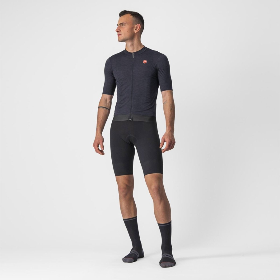 Castelli ESSENZA Jersey Heren Zwart | BFV938416