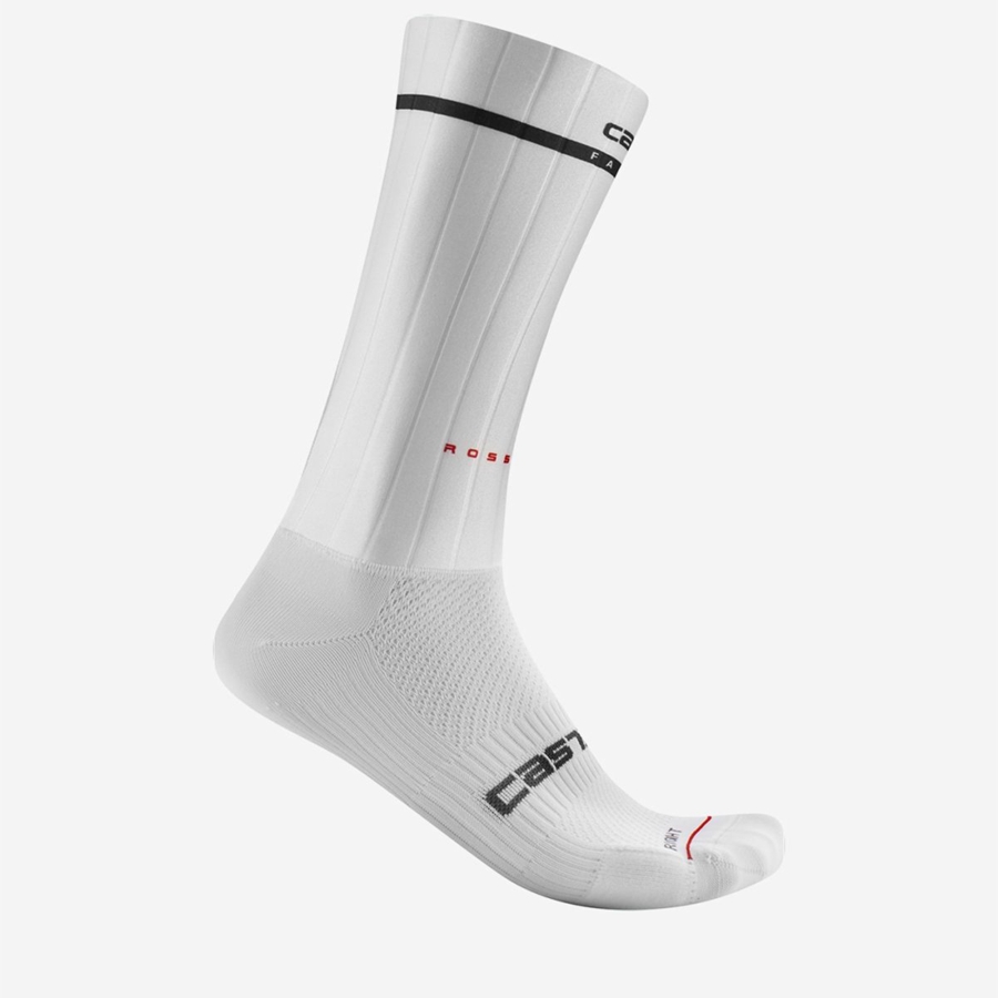 Castelli FAST FEET 2 Sokken Heren Wit | TNO765982