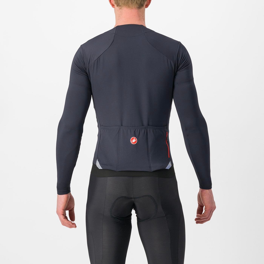 Castelli FLY LS Jersey Heren Zwart | BRI549621