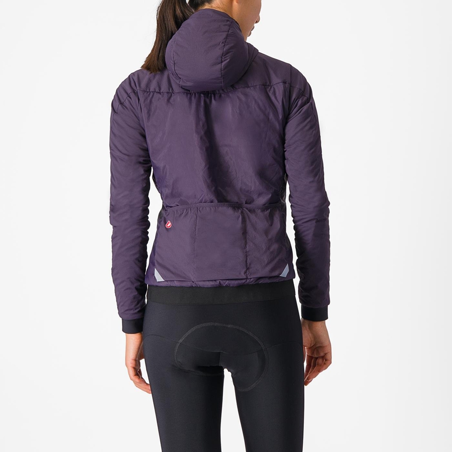 Castelli FLY THERMAL W Jassen Dames Paars | KMD831754