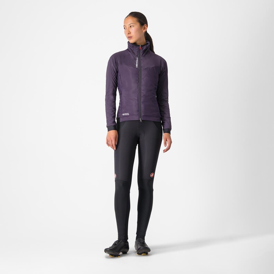 Castelli FLY THERMAL W Jassen Dames Paars | KMD831754