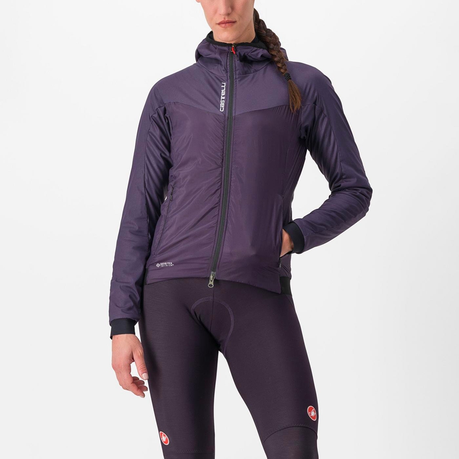 Castelli FLY THERMAL W Jassen Dames Paars | KMD831754