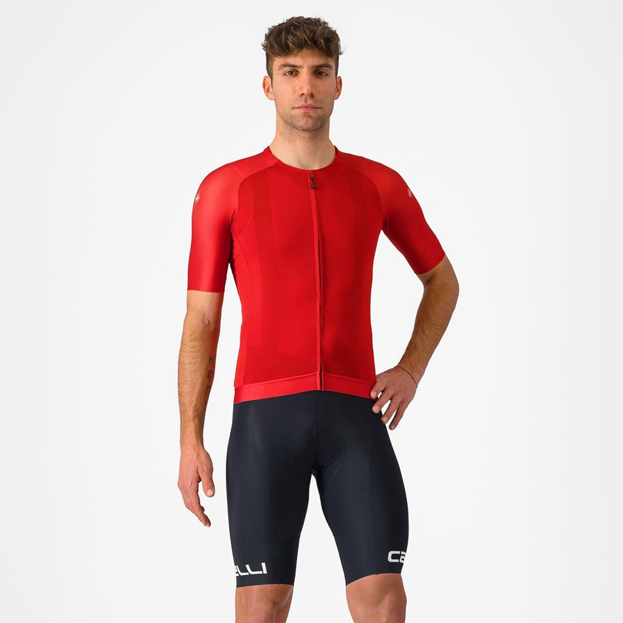 Castelli FREE AERO RC CLASSIC Korte Broek Met Slabbetje Heren Zwart Wit | OYW415609