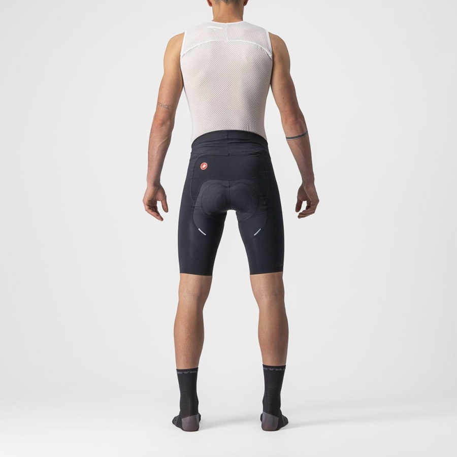 Castelli FREE AERO RC Korte Broek Heren Zwart | NTC490827