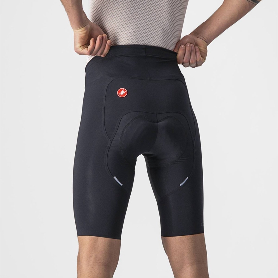 Castelli FREE AERO RC Korte Broek Heren Zwart | NTC490827