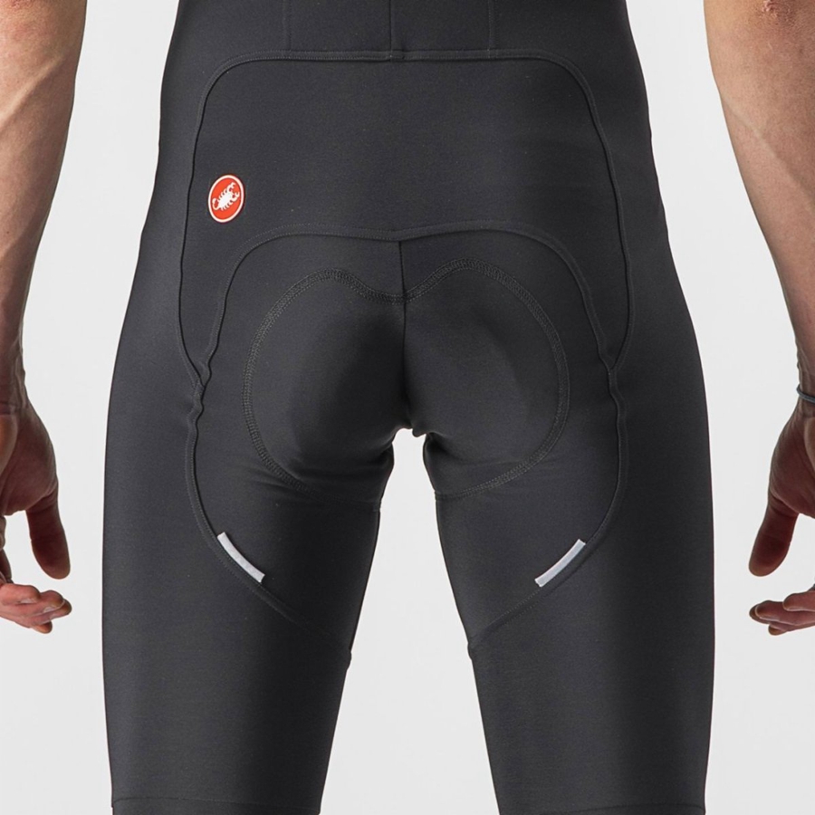 Castelli FREE AERO RC Panty Met Slabbetje Heren Zwart | NQG461523