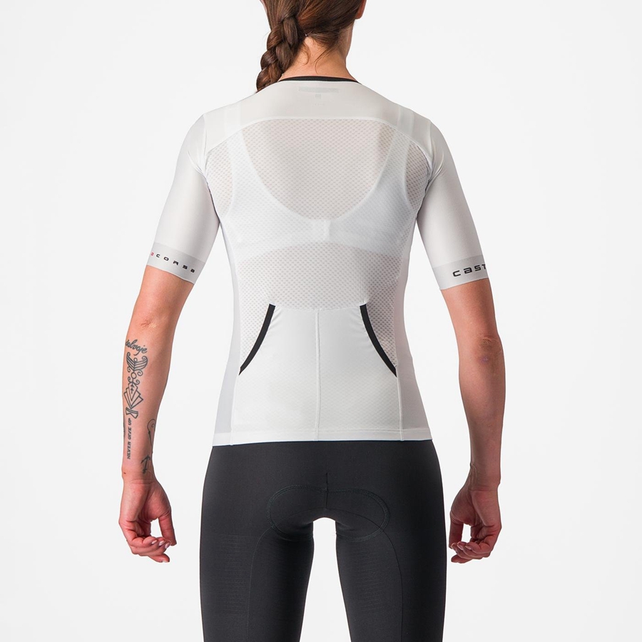 Castelli FREE SPEED 2 W RACE TOP Pakken Dames Wit Zwart | WSE401257