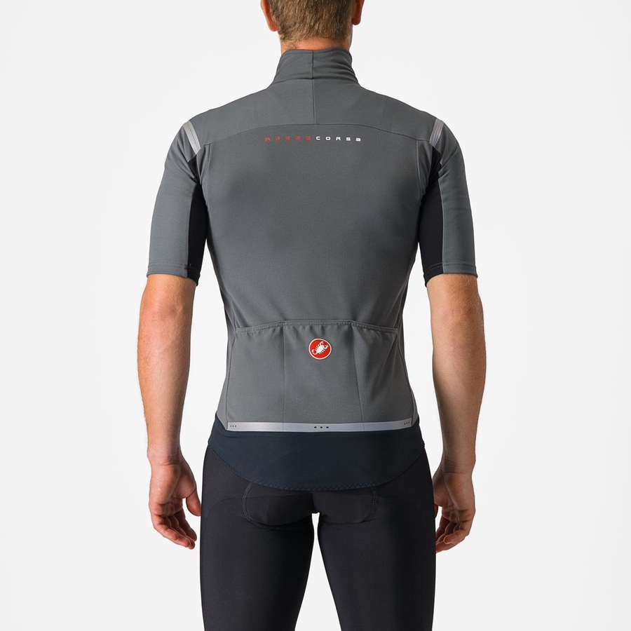 Castelli GABBA RoS 2 Jassen Heren Grijs Zilver | UZQ684251