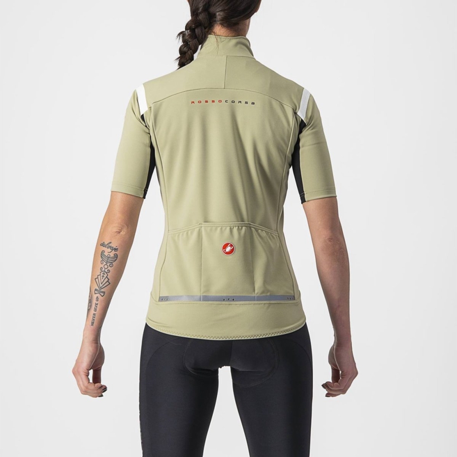 Castelli GABBA RoS 2 W Jassen Dames Groen | IEQ615938