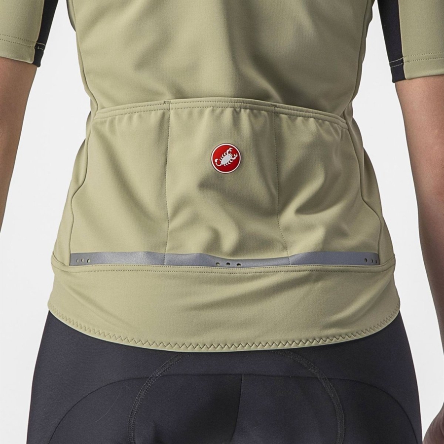 Castelli GABBA RoS 2 W Jassen Dames Groen | IEQ615938