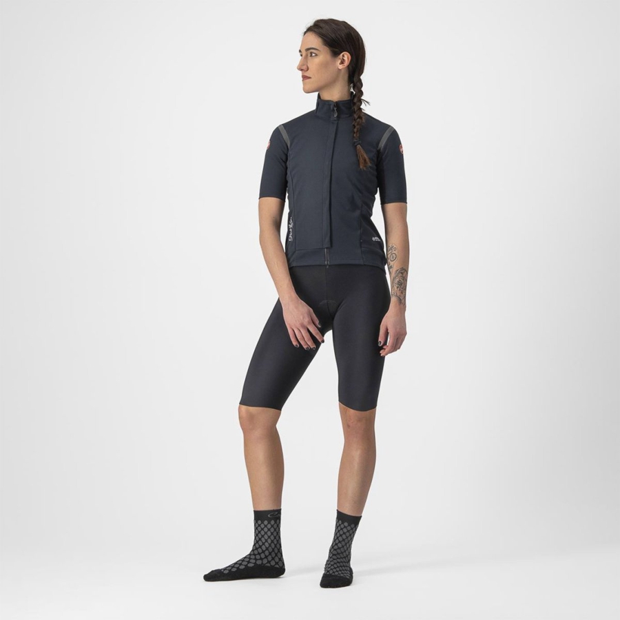 Castelli GABBA RoS 2 W Jassen Dames Zwart Zwart | FUP740623