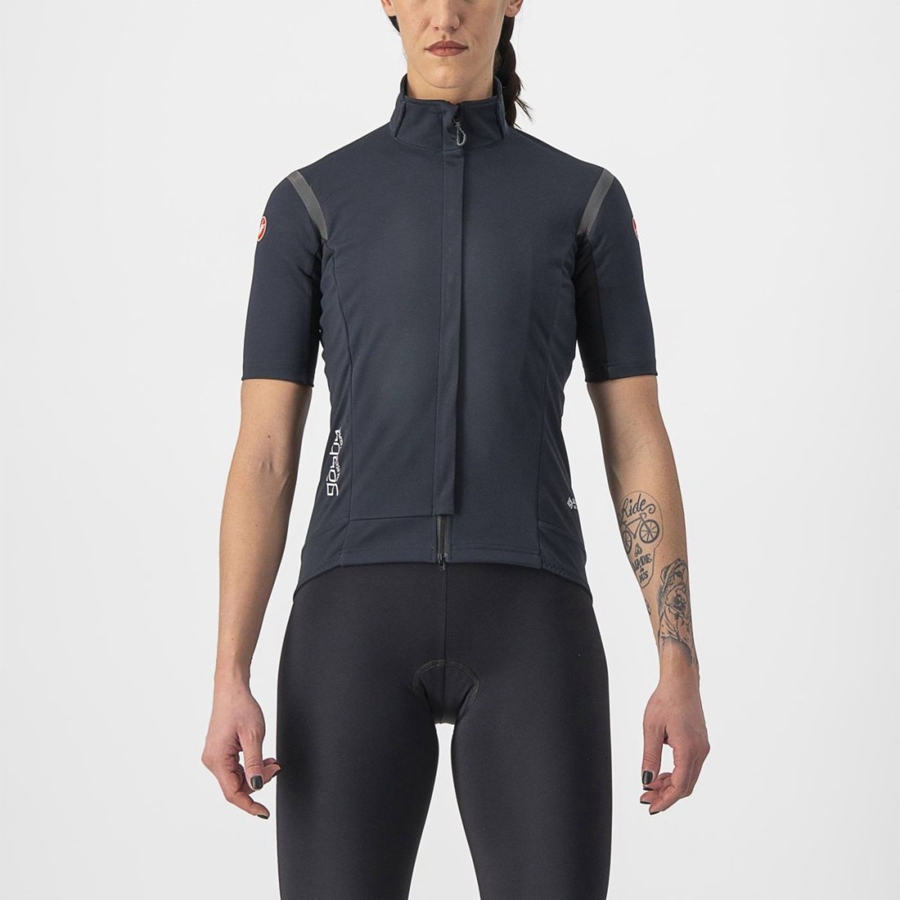 Castelli GABBA RoS 2 W Jassen Dames Zwart Zwart | FUP740623