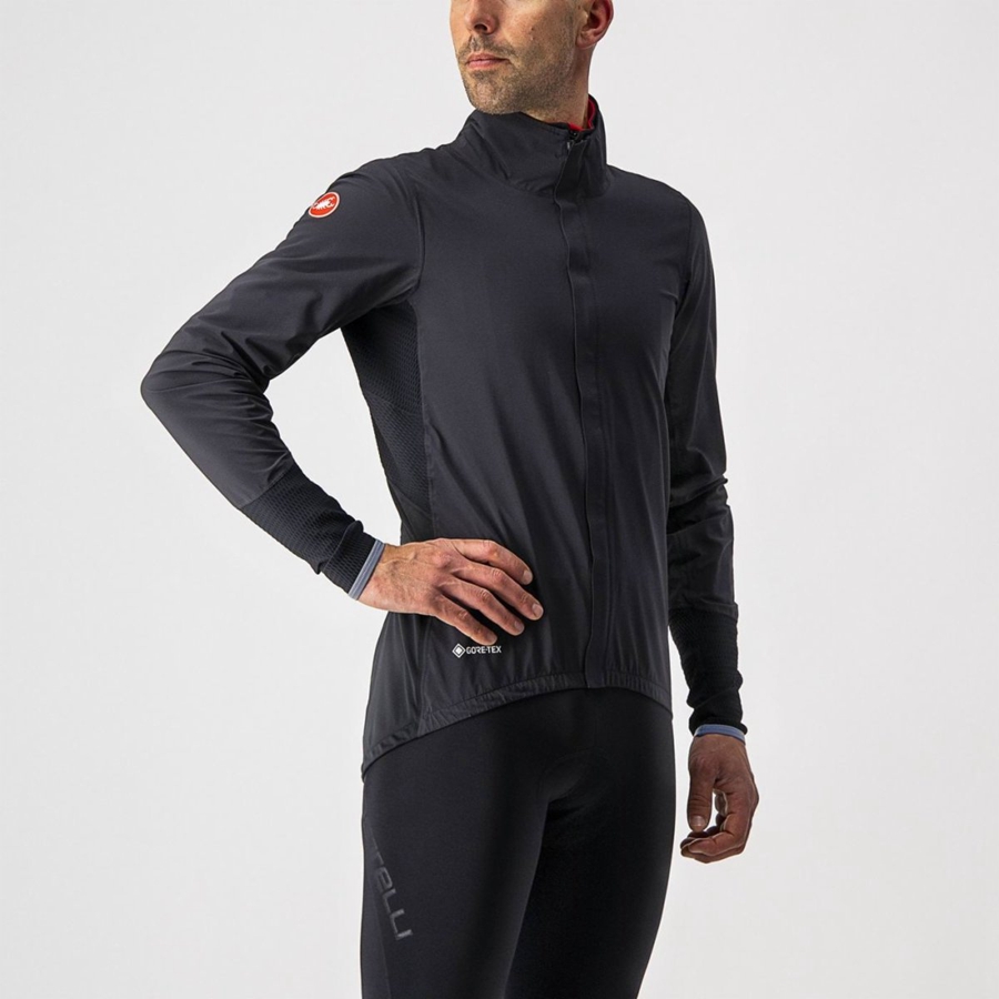 Castelli GAVIA Bescherming Heren Zwart | WJF918302