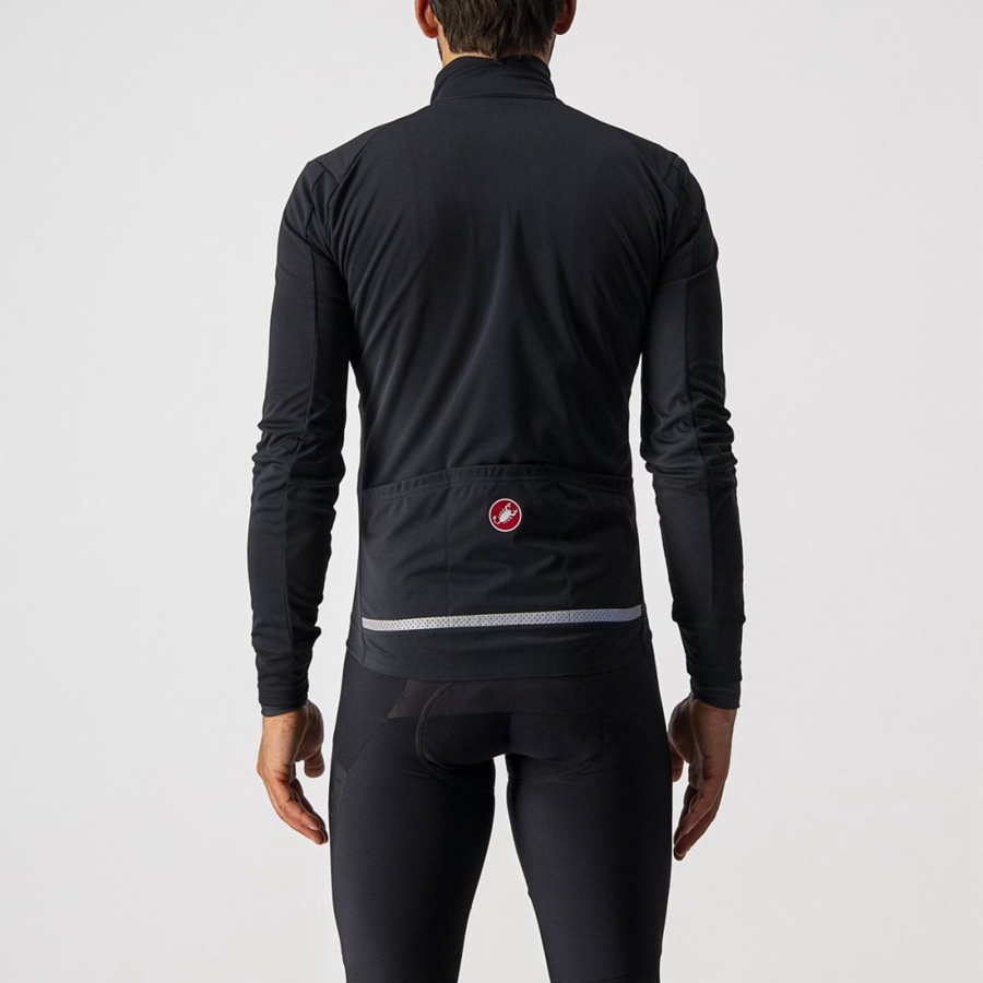 Castelli GO Jassen Heren Zwart Wit | JXT207468