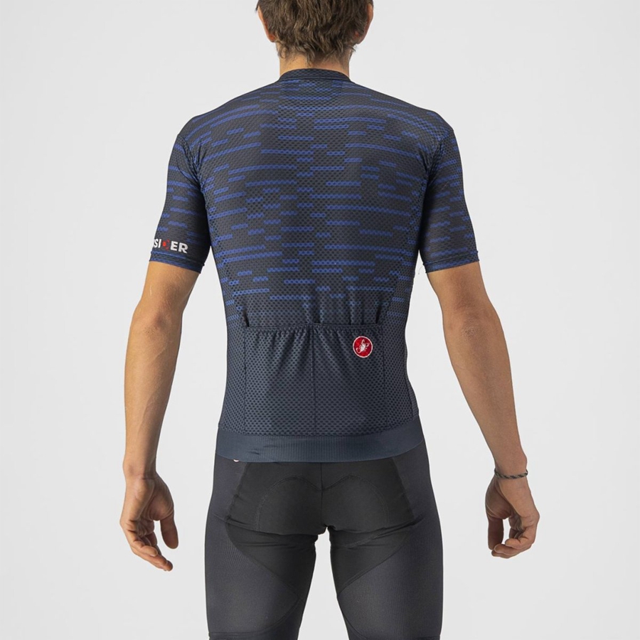 Castelli INSIDER Jersey Heren Blauw | JOB251374