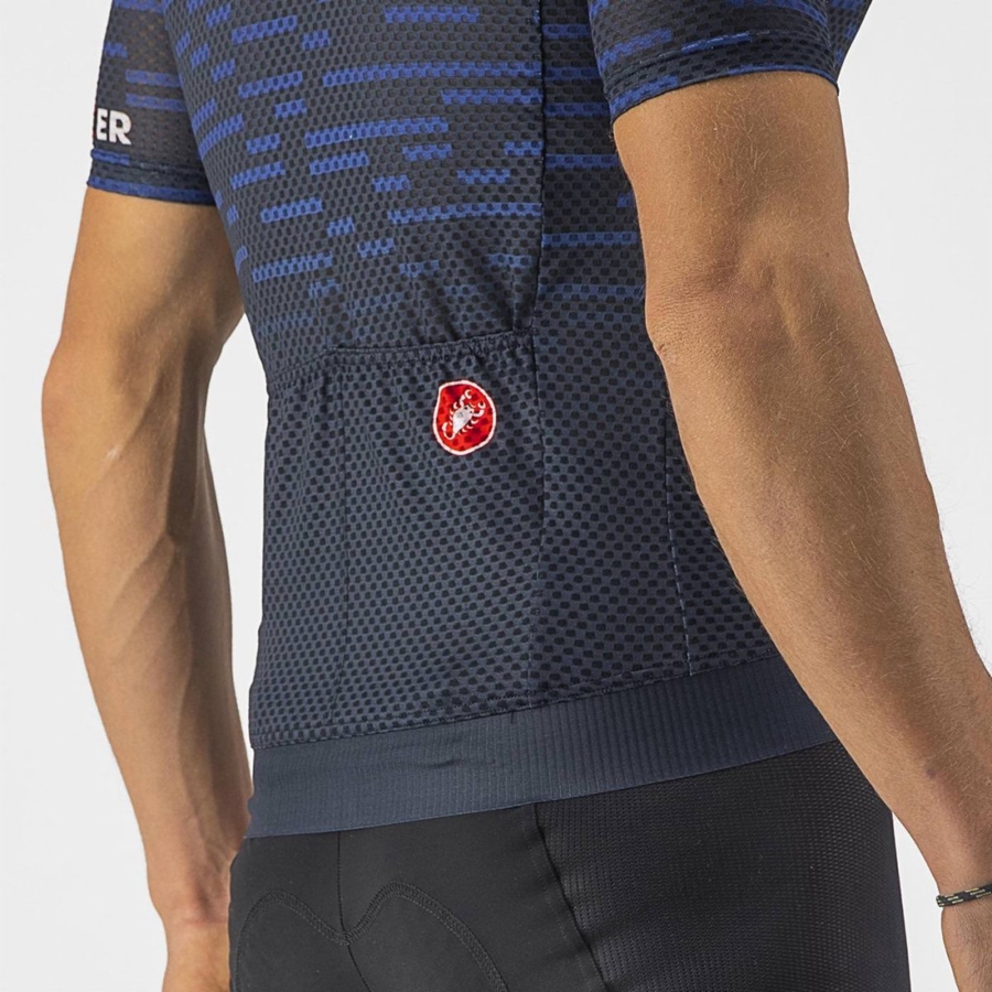 Castelli INSIDER Jersey Heren Blauw | JOB251374