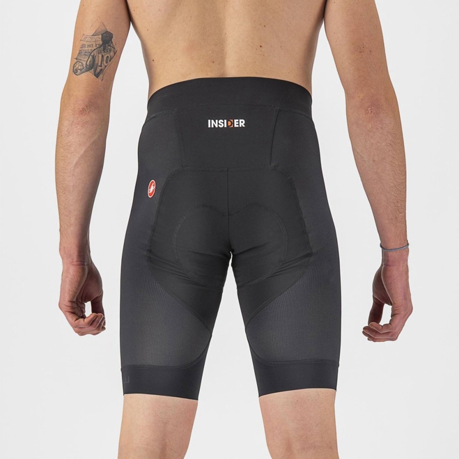 Castelli INSIDER Korte Broek Heren Zwart | PKL240691