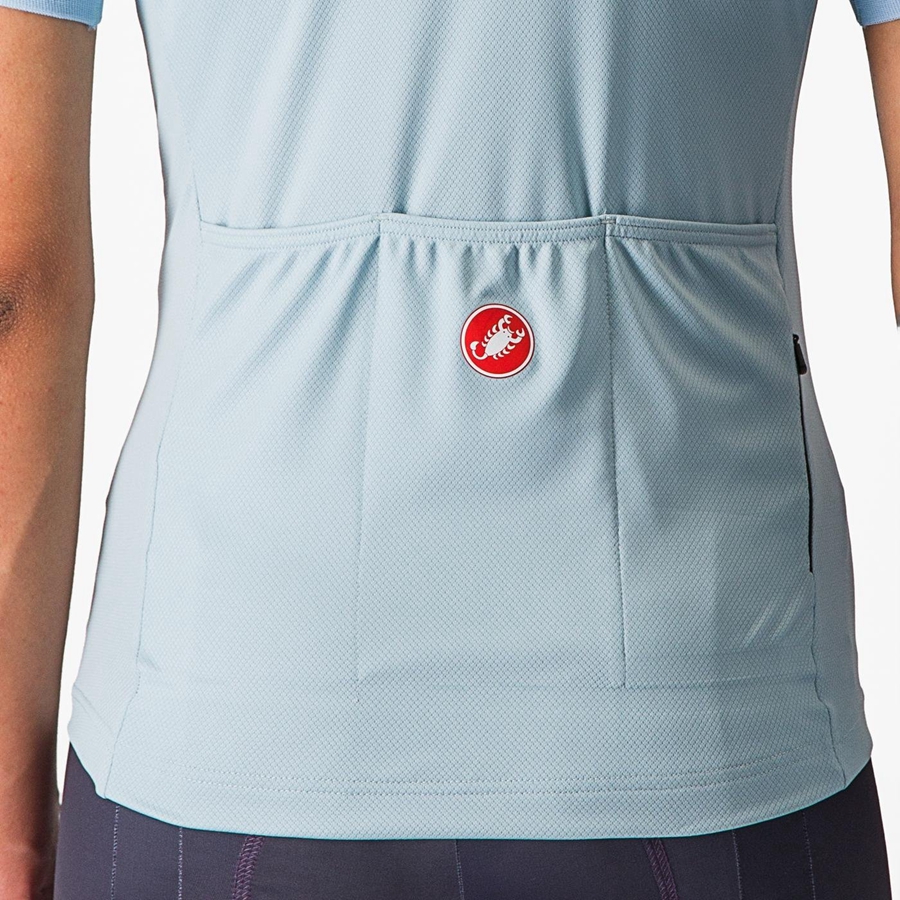 Castelli LIBERA Jersey Dames Blauw | UPH413867