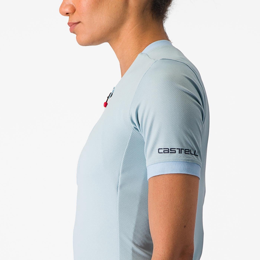 Castelli LIBERA Jersey Dames Blauw | UPH413867