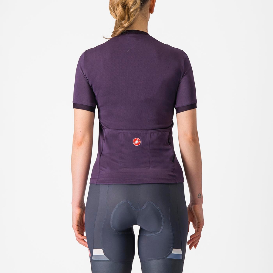 Castelli LIBERA Jersey Dames Paars | VOB236405