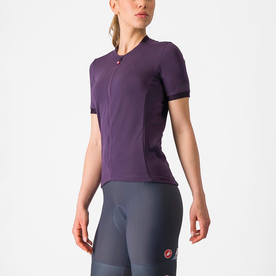 Castelli LIBERA Jersey Dames Paars | VOB236405