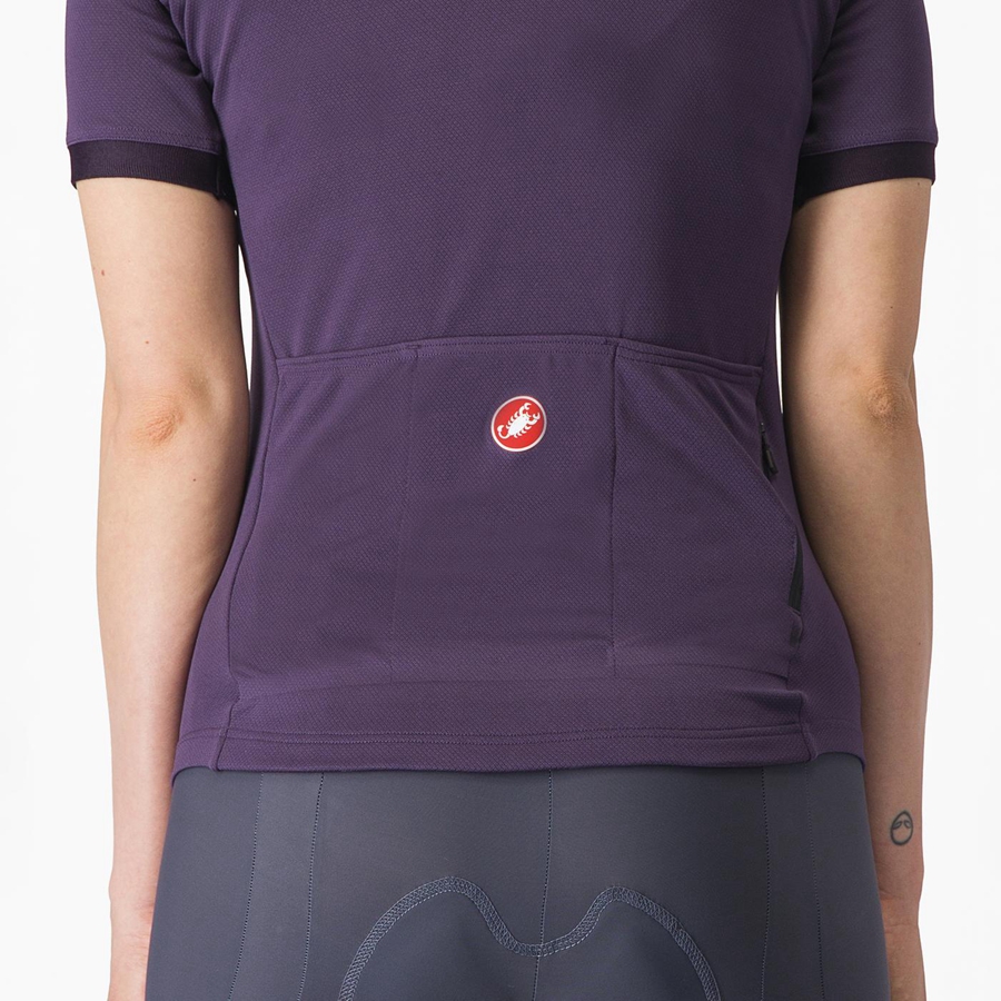 Castelli LIBERA Jersey Dames Paars | VOB236405