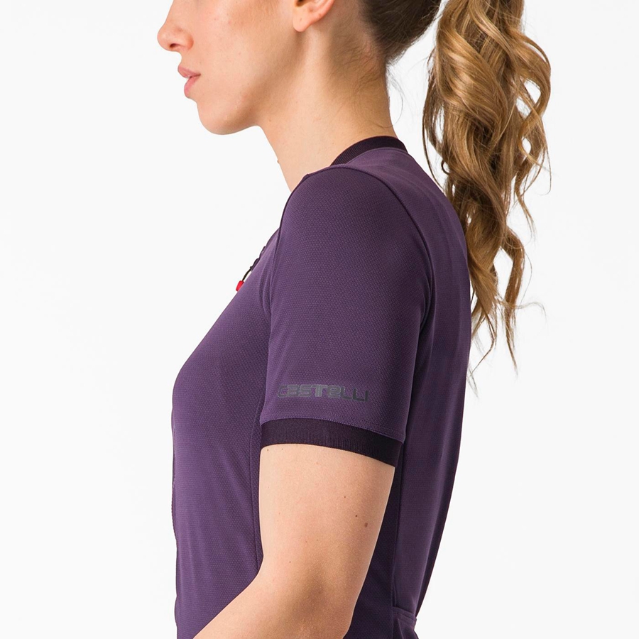 Castelli LIBERA Jersey Dames Paars | VOB236405