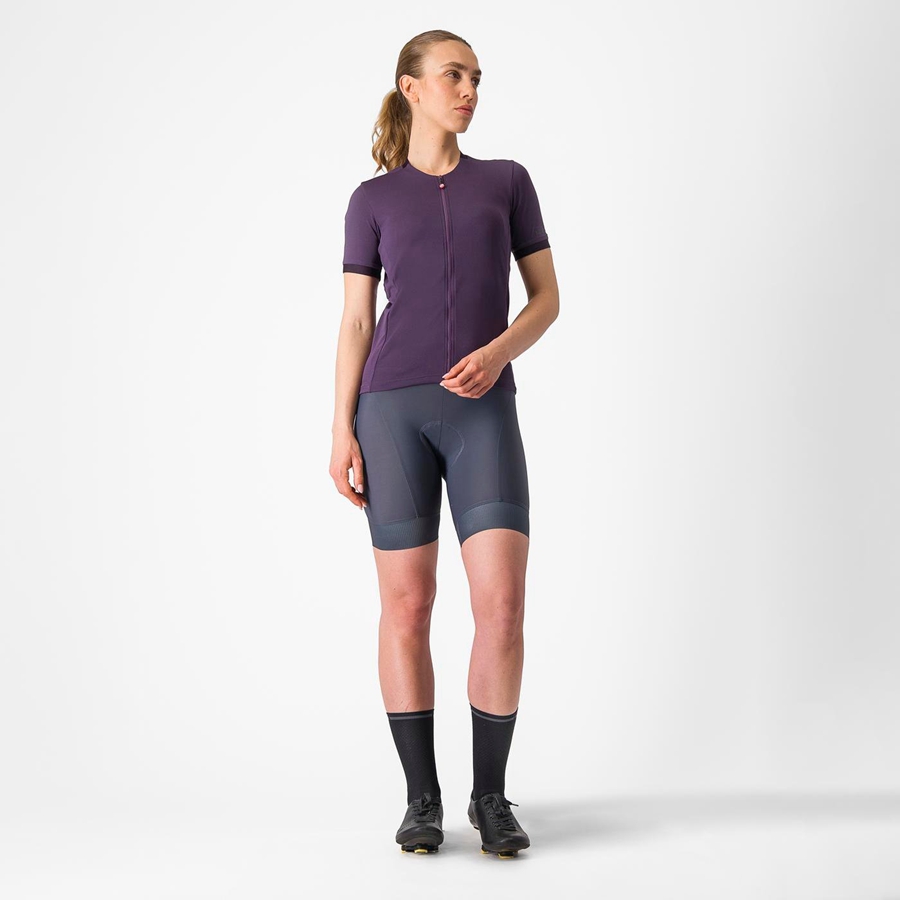 Castelli LIBERA Jersey Dames Paars | VOB236405