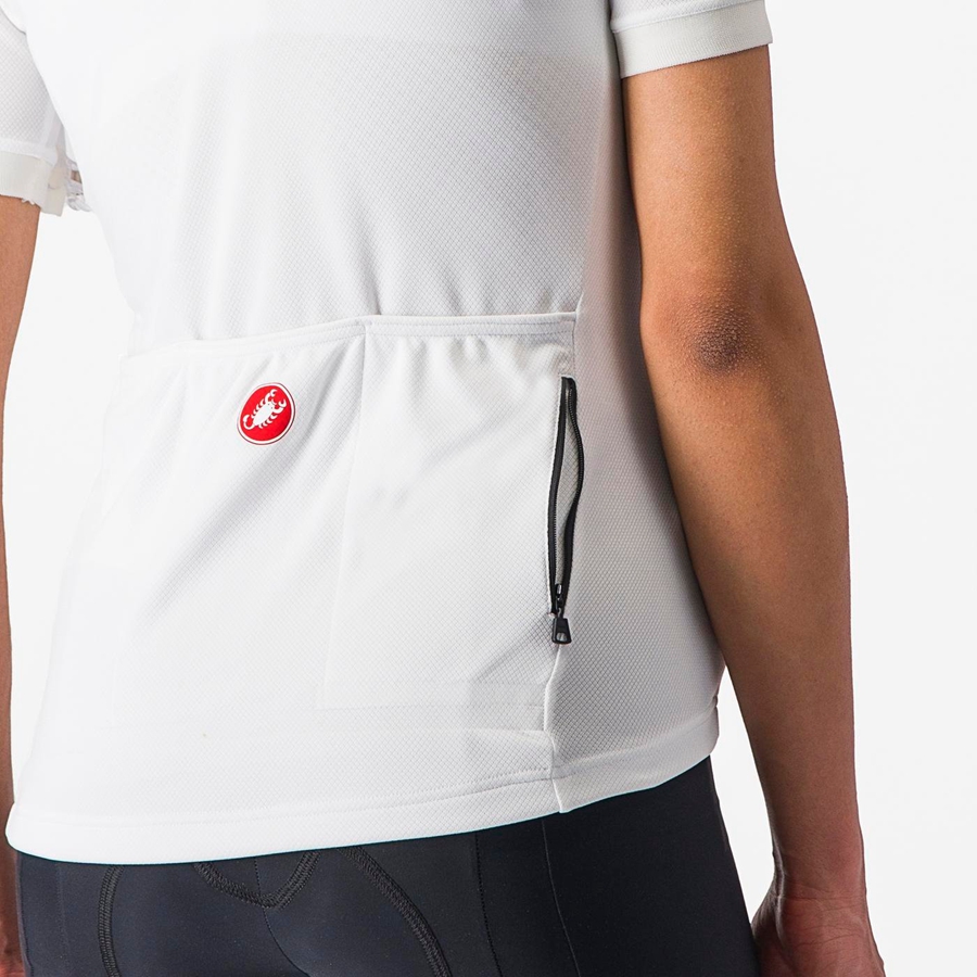 Castelli LIBERA Jersey Dames Wit | HBO156243