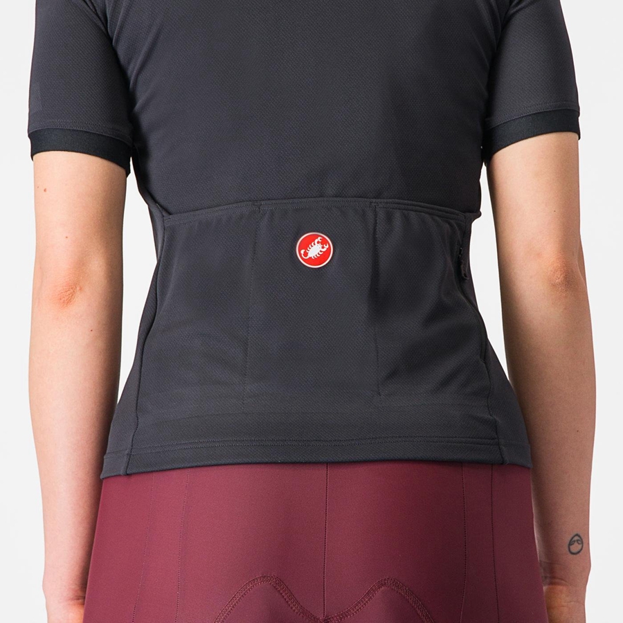 Castelli LIBERA Jersey Dames Zwart | ZPU451072