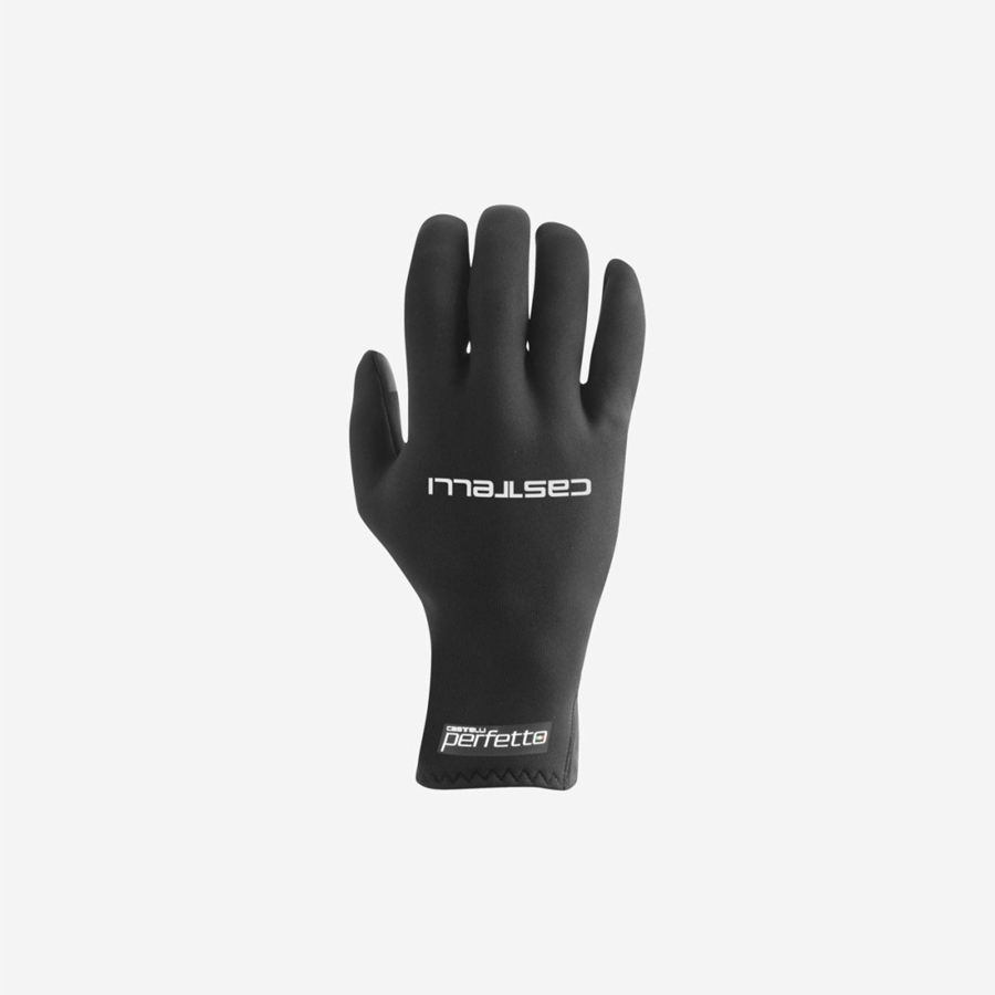 Castelli PERFETTO MAX Handschoenen Heren Zwart | FHN957120