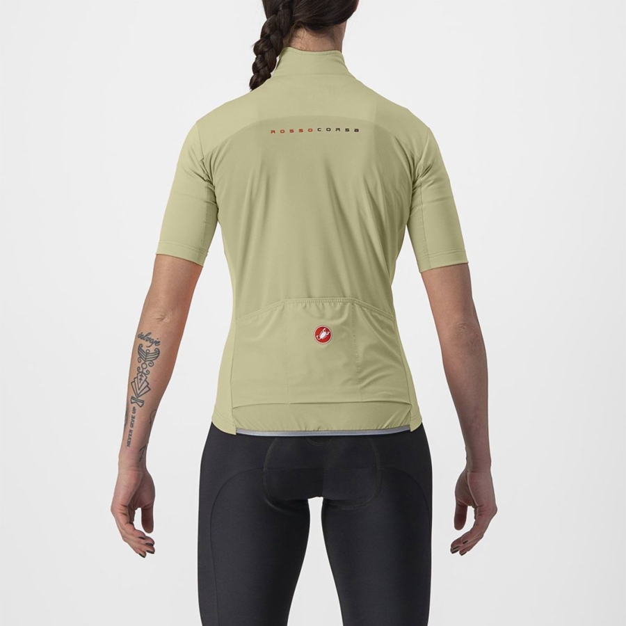 Castelli PERFETTO RoS 2W WIND Jassen Dames Groen | SRA389516