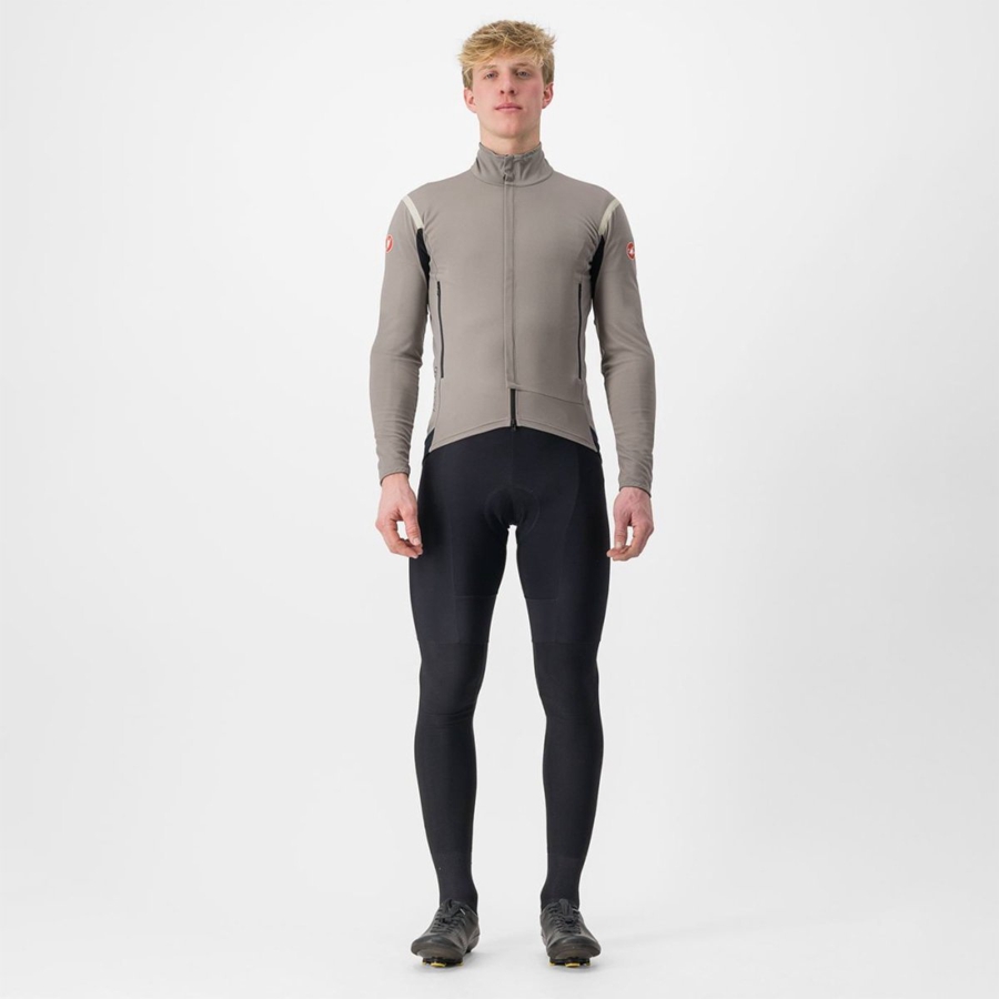 Castelli PERFETTO RoS 2 Jassen Heren Grijs Khaki Grijs | TMS842613