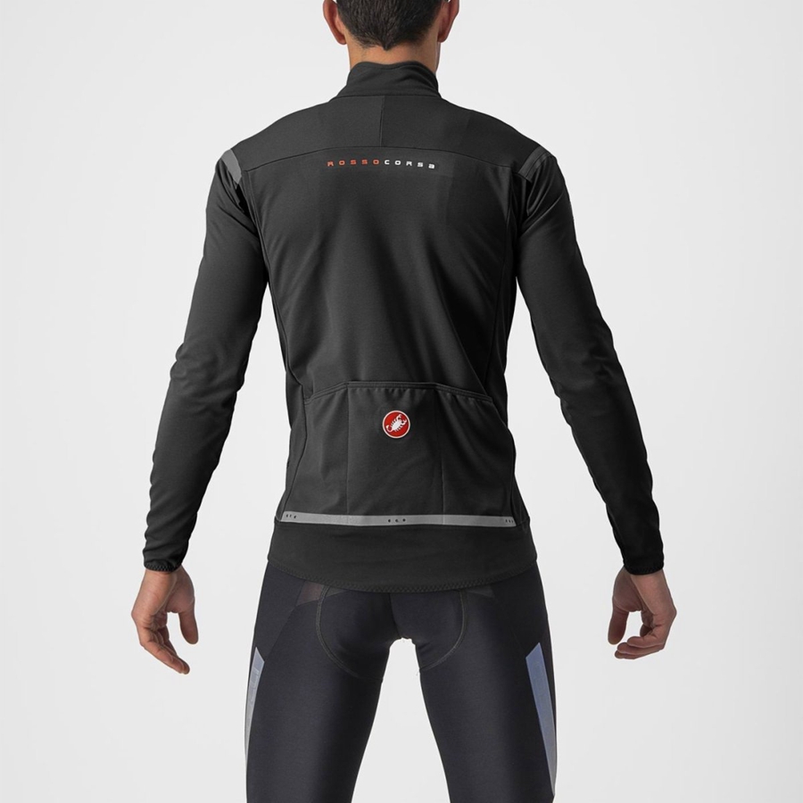 Castelli PERFETTO RoS 2 Jassen Heren Zwart Zwart | KUP237491