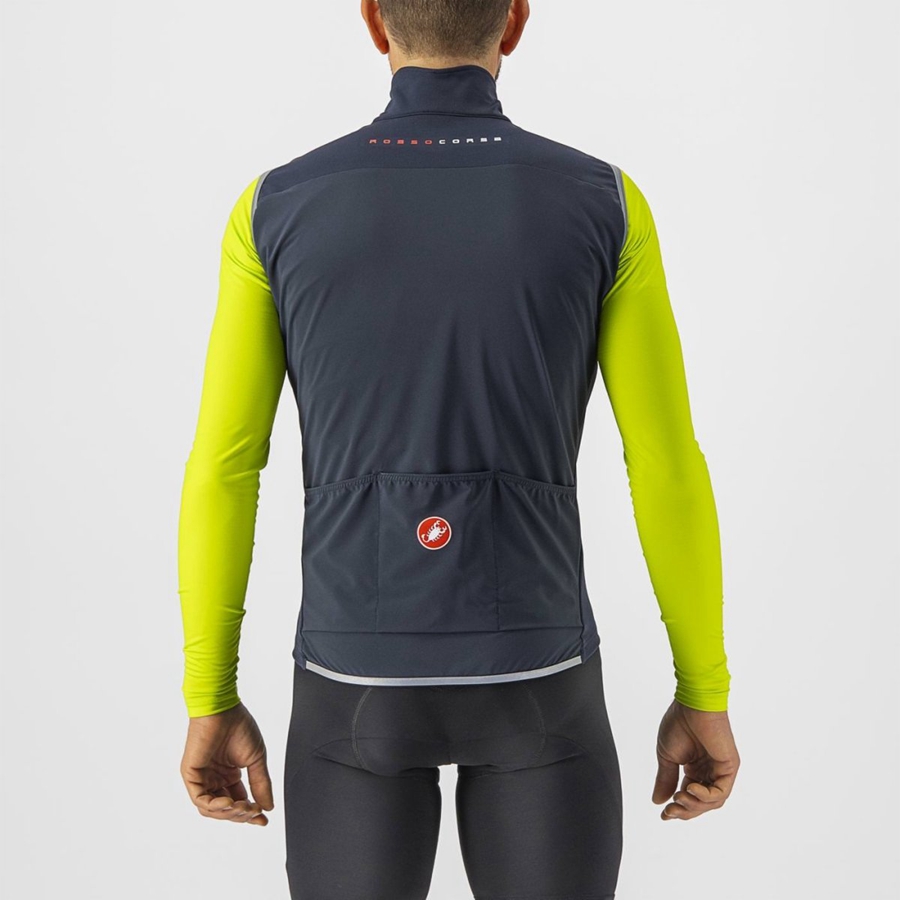 Castelli PERFETTO RoS 2 Vest Heren Blauw | NXO051629