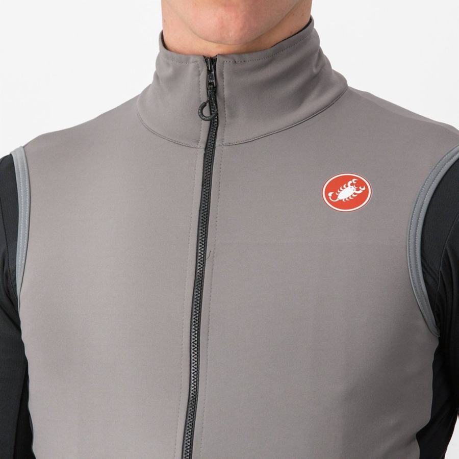 Castelli PERFETTO RoS 2 Vest Heren Grijs | LJR132075