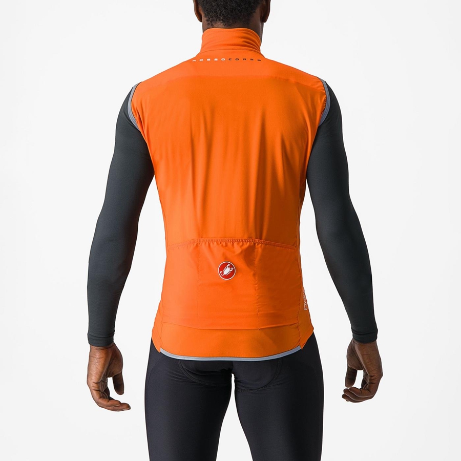 Castelli PERFETTO RoS 2 Vest Heren Rood Oranje | CDJ698724