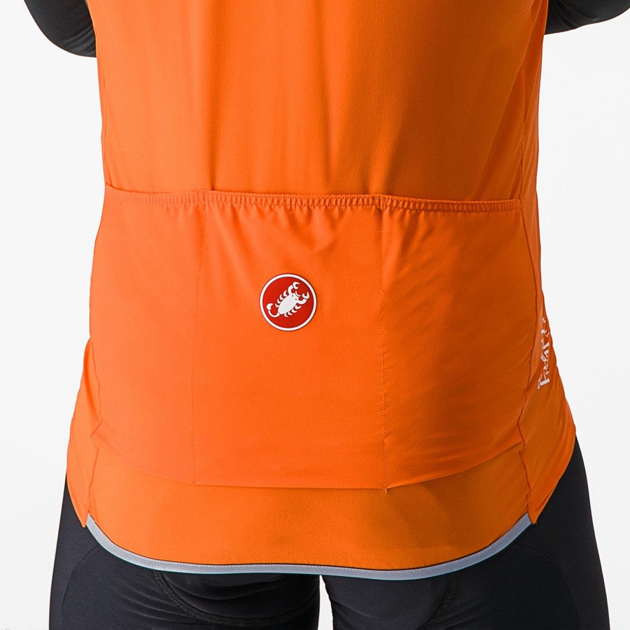 Castelli PERFETTO RoS 2 Vest Heren Rood Oranje | CDJ698724