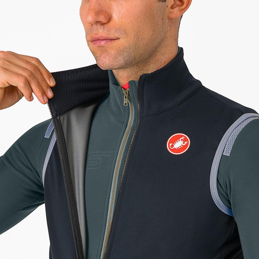 Castelli PERFETTO RoS 2 Vest Heren Zwart | XGD642738