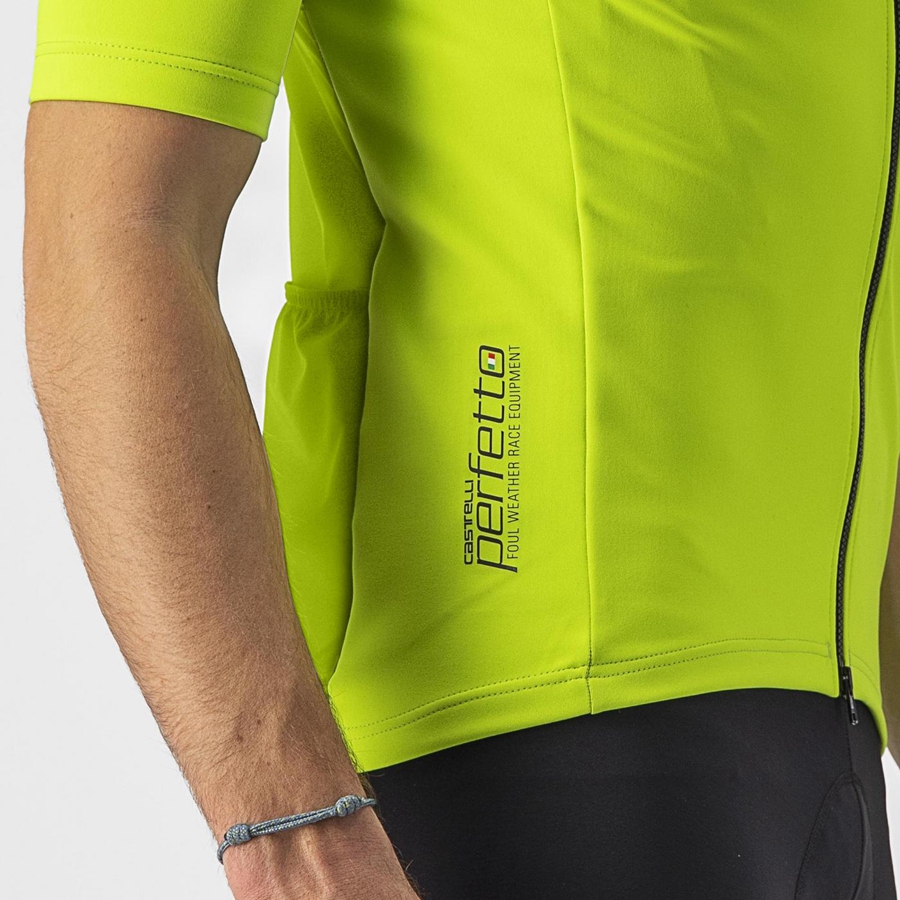 Castelli PERFETTO RoS 2 WIND Jassen Heren Lichtgroen | BRX743186