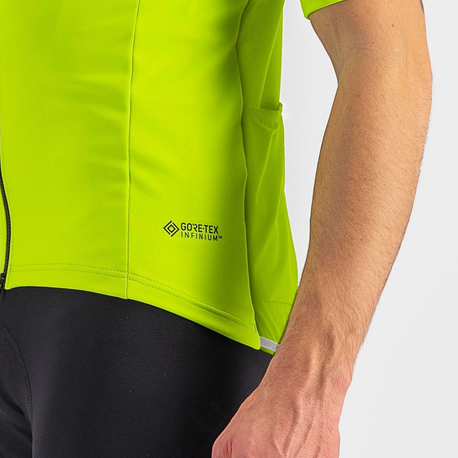 Castelli PERFETTO RoS 2 WIND Jassen Heren Lichtgroen | BRX743186