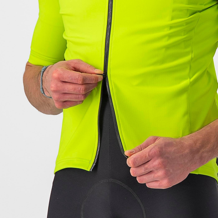 Castelli PERFETTO RoS 2 WIND Jassen Heren Lichtgroen | BRX743186