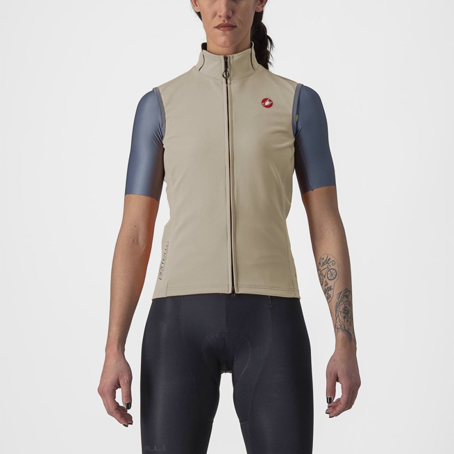 Castelli PERFETTO RoS 2 W Vest Dames Grijs | YDQ428910